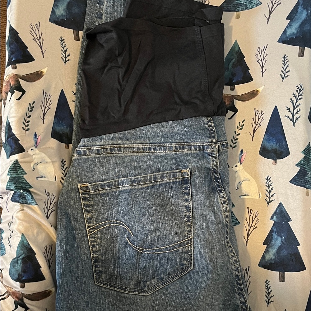 Classic Blue Denim Maternity Jeans